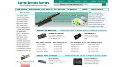 Desktop Screenshot of laptop-battery-factory.com